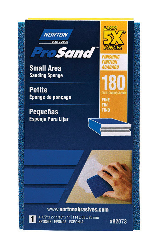 Norton 82073 5X 180 Grit Small Area Sanding Sponge