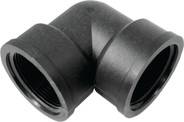GREEN LEAF ELF 112 P Pipe Elbow, 90 Deg, 1-1/2 in, FPT, Polypropylene Elbow-90, 1-1/2"