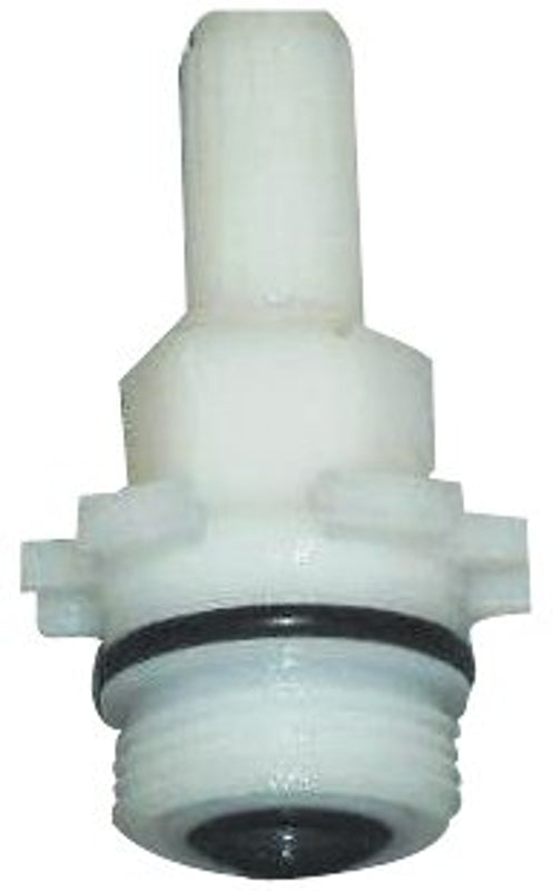 UNITED STATES HDW P119C White Plastic Mobile Home Washer Less Faucet Stem & Bonnet