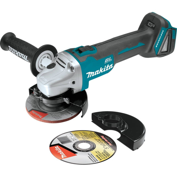 Makita XAG04Z 18V LXT Lithium-Ion Brushless Cordless 4-1/2" / 5" Cut-Off/Angle Grinder, Tool Only