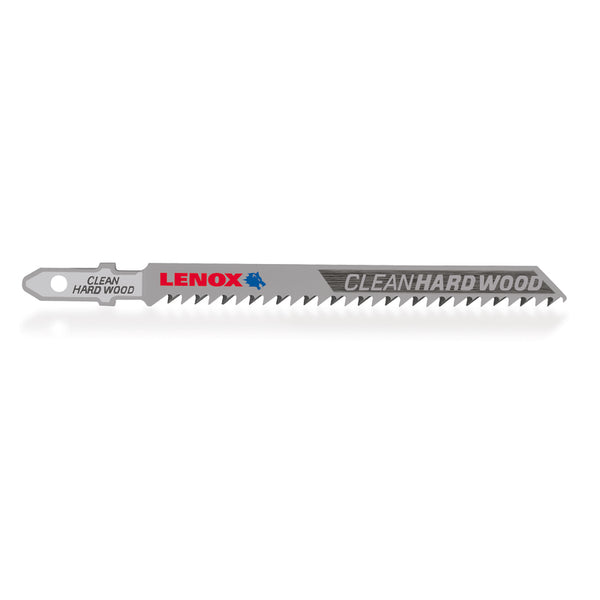 LENOX TOOLS 1990961 T-Shank Clean Wood Cutting Jig Saw Blade, 4" x 5/16" 10 TPI, 3 Pack