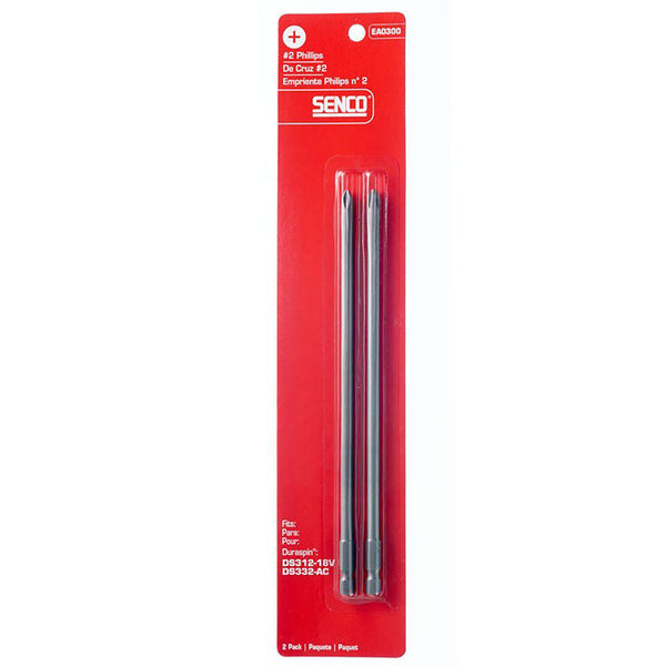 Senco EA0300#2 Phillips Drive Bits - Duraspin Technology Integrated Auto-Feed Screw System