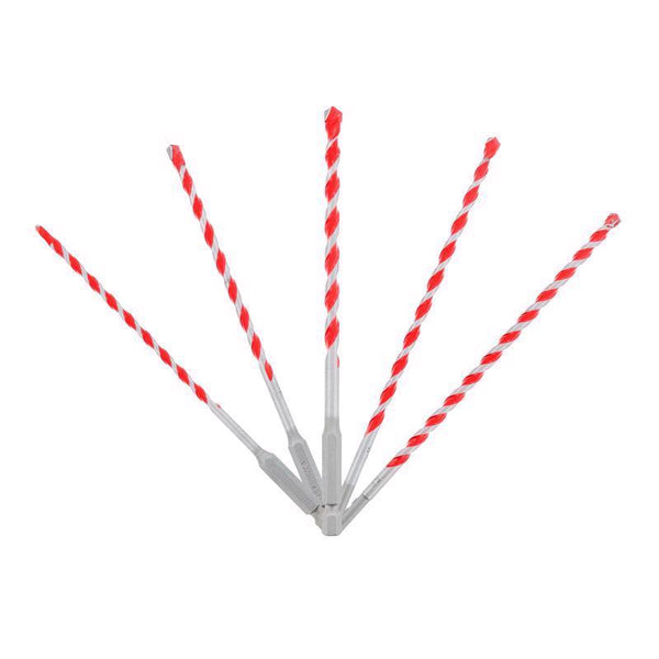 Diablo by Freud DMARG1220-S5 5 pc SPEEDemon Red Granite Carbide Tipped Hammer Drill Bit Set (5-Piece)