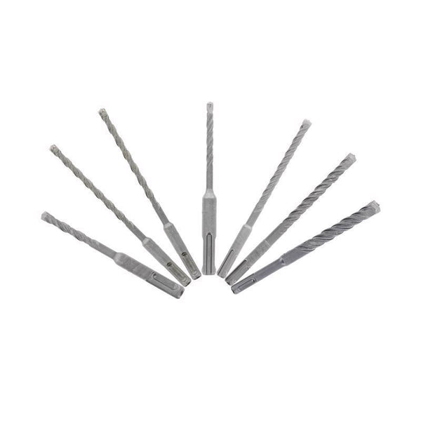 Freud Diablo - DMAPL9920-S7 7pc Rebar Demon SDS-Plus 4-Cutter Full Carbide Head Hammer Bit Set
