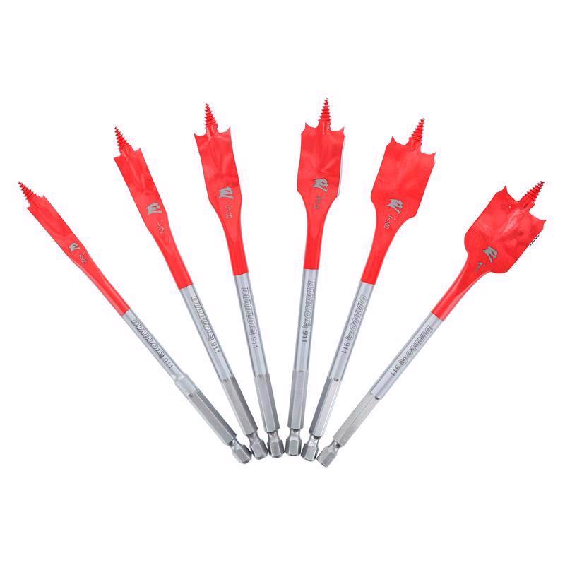Diablo by Freud Diablo DSP2920-S6 6 pc SPEEDemon Spade Bit Set (6-Piece)