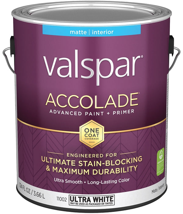 Valspar Paint&PRIMR INT MT ULT WH GAL 028.0011002.007