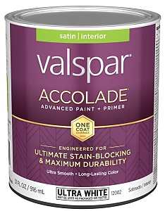 Valspar Paint&PRIMR INT SAT ULT WHT QT 028.0012002.005