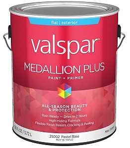 Valspar Paint&PRIMR EXT FLT PSTLBS GAL 028.0025002.007