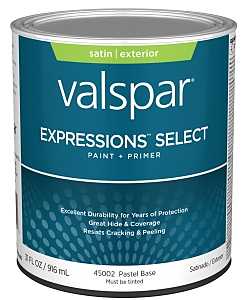 Valspar Paint&Primer EXT SAT PSTLBS QT 028.0045002.005