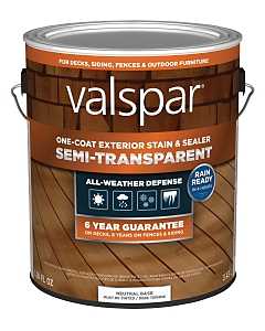Valspar STN&Sealer SM-TRNSP NEUT BS 1G VL1028086-16
