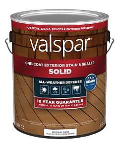 Valspar Stain&Sealer Solid NEUT BS 1GA VL1028091-16