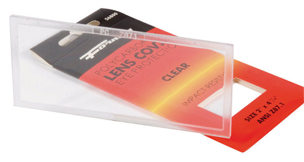 Forney 56800 4-1/4" X 2" Clear Plastic Welding Helmet Replacement Lens (5-Pack)