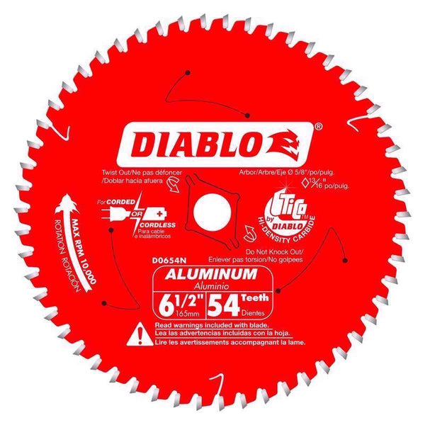 Freud 6-1/2 X 54 Diablo NF CSB Bulk D0654NA