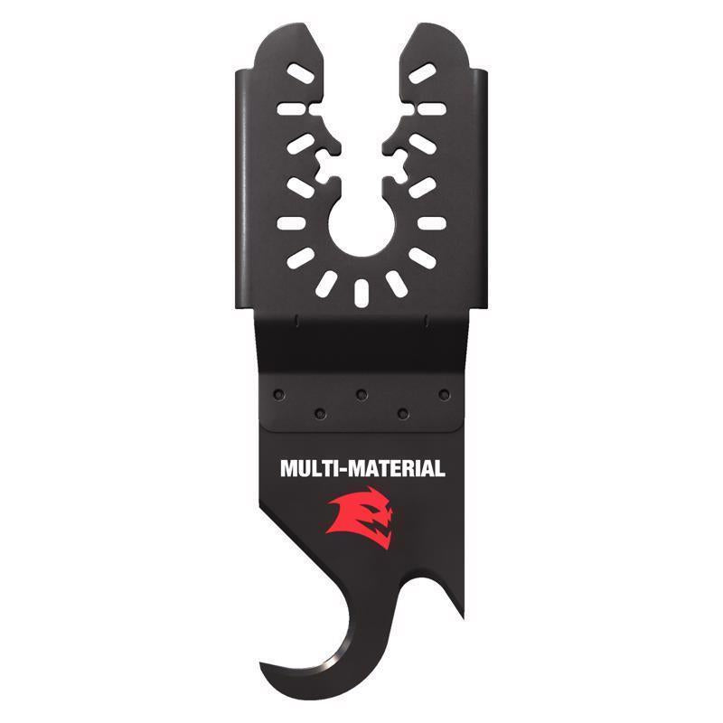 Diablo Universal Fit High Carbon Steel Oscillating Hook Knife for Carpet, Cardboard, and Asphalt Shingles - 1-1/4" Width of Cut - DOU125KNFE