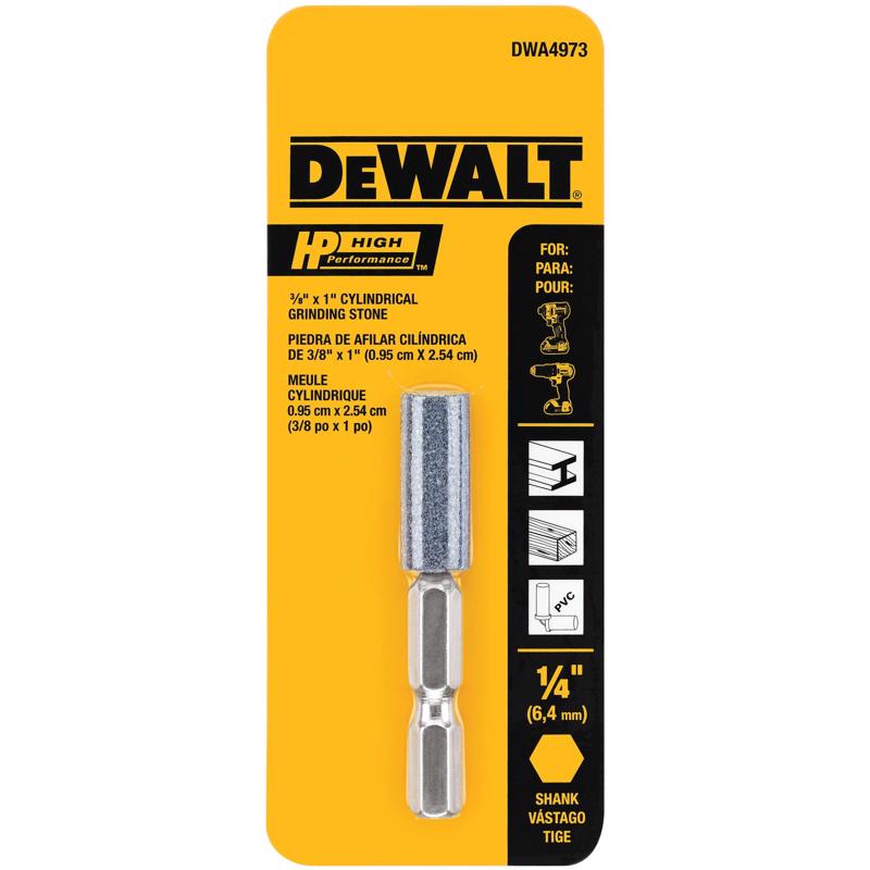 DEWALT DWA4973 Aluminum Oxide 3/8" x 1" Hp Grinding Pt