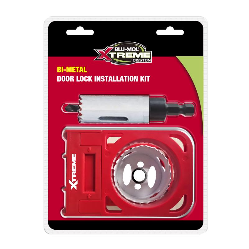 BluMol Extreme Bi-Metal Door Lock Installation Kit