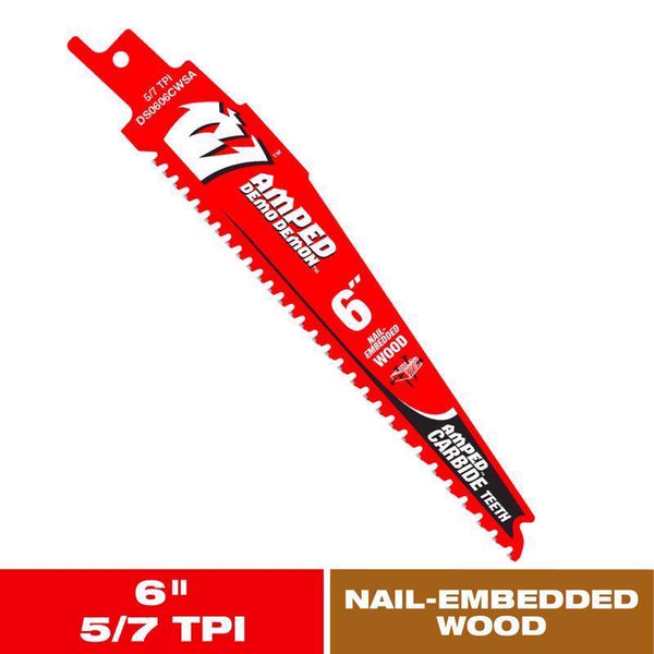 Freud-Diablo 6 Tct Nail Embedded Wood Amped DS0606CWSA