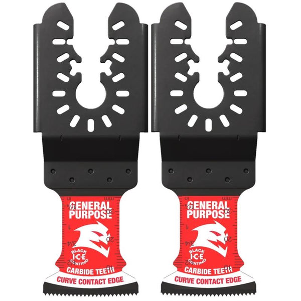 Diablo DOU125CGPP2 Oscillating Blade Set Amped Demo Demon 1.25" W Carbide General Purpose