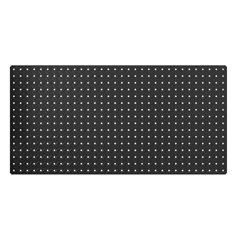 Heavyweight John Sterling 5/8" x 16" x 32" Diamond Plate Steel Pegboard Panel