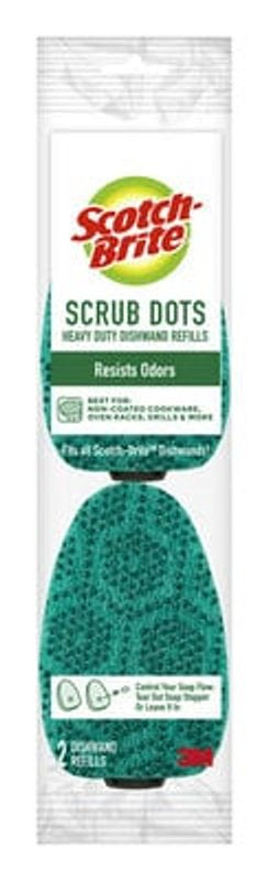 Scotch-Brite Odor Resist Heavy Duty Dishwand Refills , 2 Count 488A-2-7