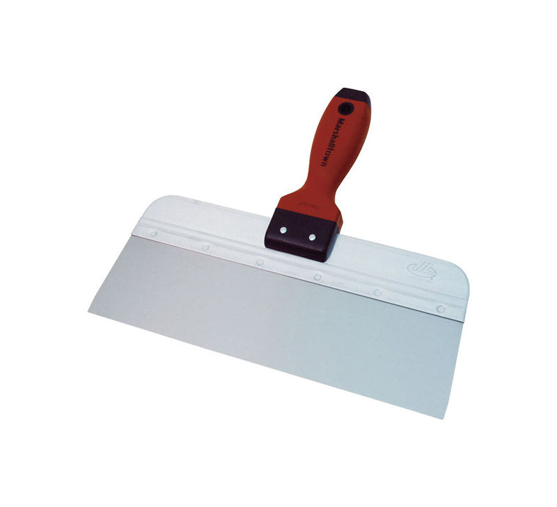 MARSHALLTOWN DuraSoft I Taping Knife,12 Inch, Stainless Steel Blade, Drywall, DuraSoft Handle, 3512SD