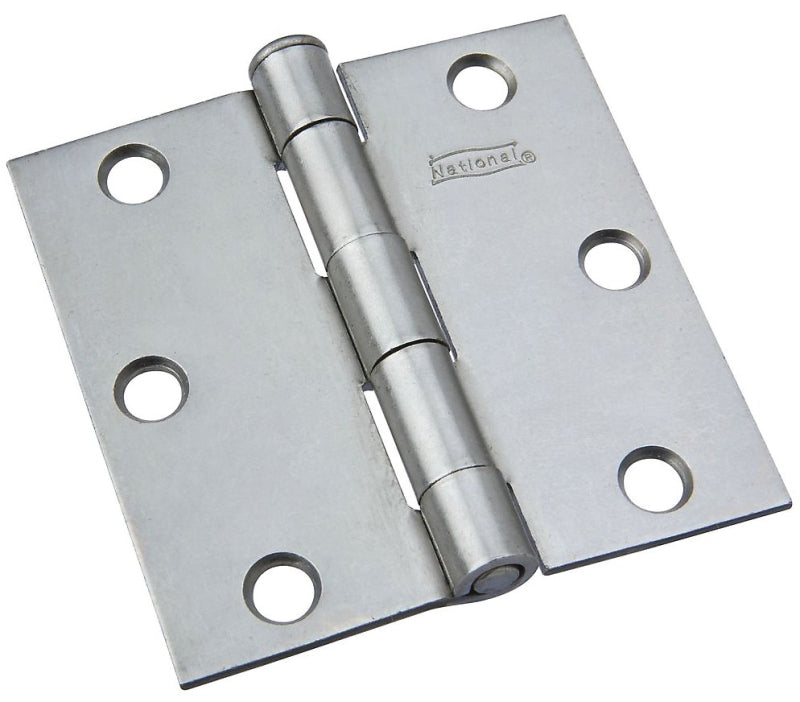 National Hardware N139-808 504BC Removable Pin Broad Hinge in Plain Steel