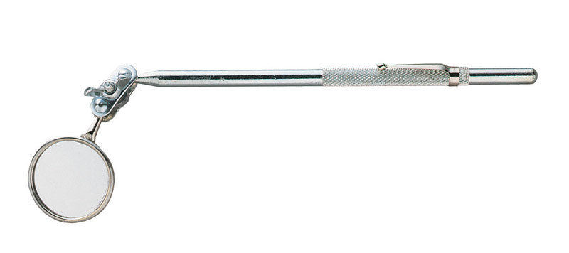 General 555 1-1/4" Adjustable Inspection Mirror, 6" Arm (8" O/A)