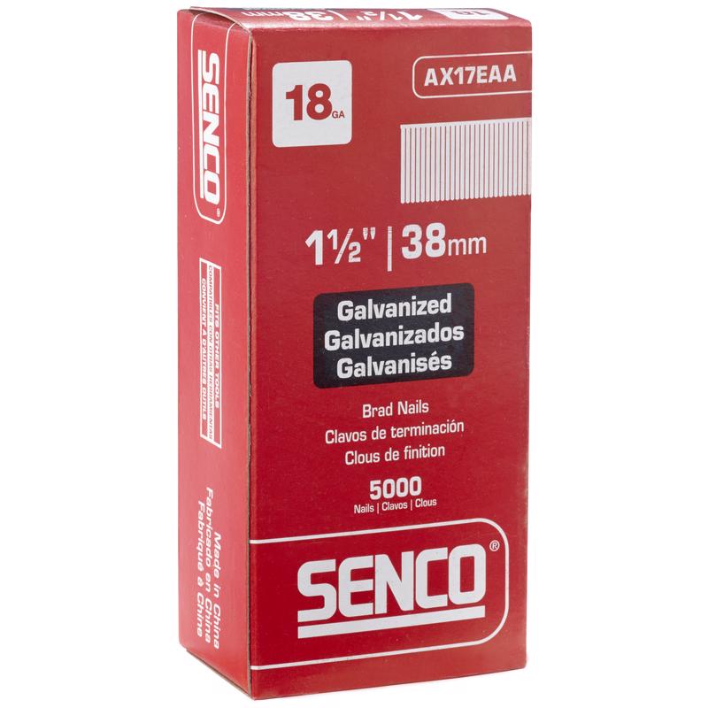 Finish Nail, 18 ga, 1-1/2 In, PK5000
