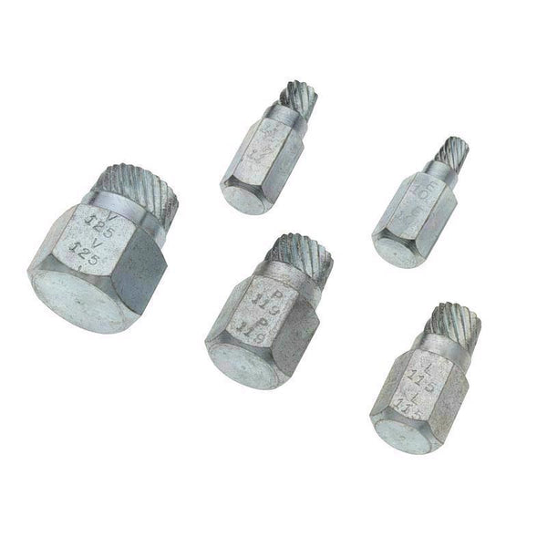 Superior Tool 05250 Bolt Extractor Kit, 5-Piece