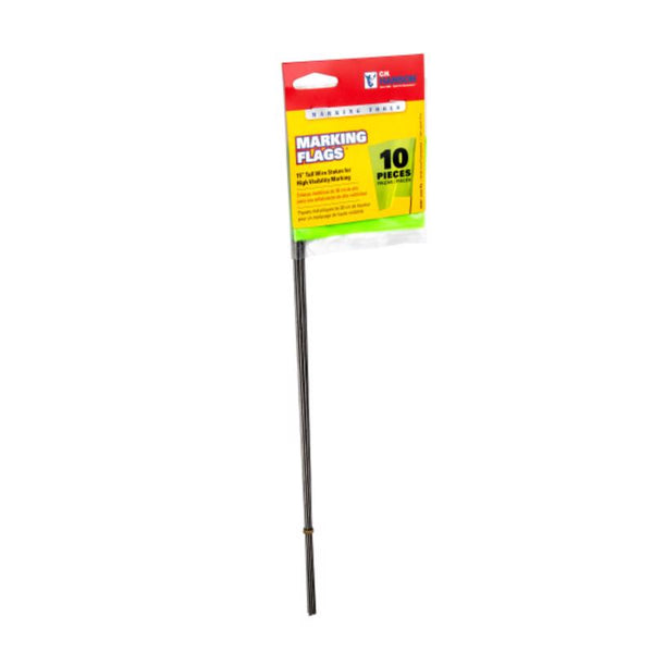 CH Hanson 10PK 15" Lime Flo Flag 15067