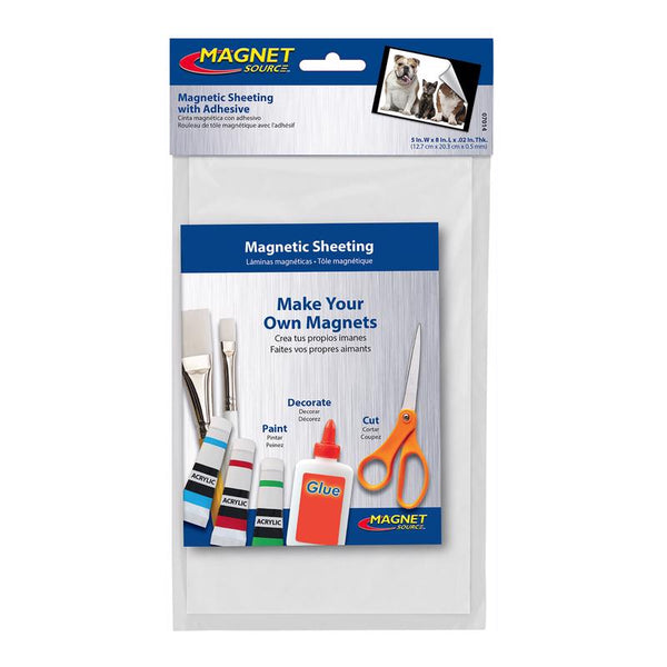 Magnet Source the Sheet Mag 5x8inch W/Adh Liner 07014
