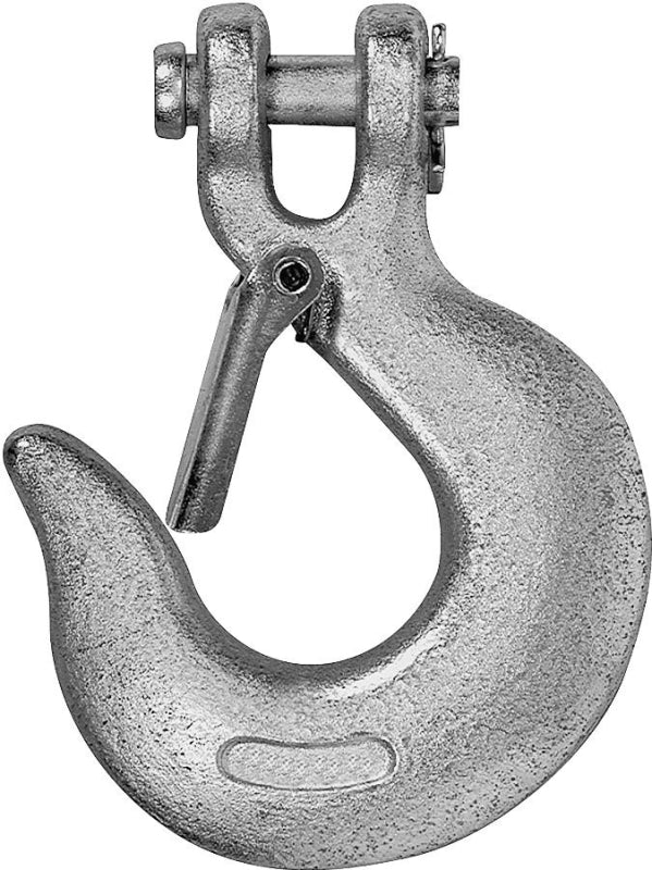 Campbell T9700424 HOOK,1/4" CLEVIS SLIP (GR 43),W/LATCH