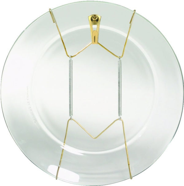 OOK 50471 Deluxe Plate Hanger with Steel Pro Supports Up to 30 Pounds, 7-Inch to 10-Inch