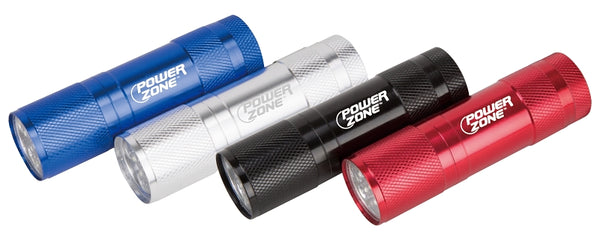 Power Zone Lfl215-9t Flashlight, 9 Led, Aluminum (Pack of 12)