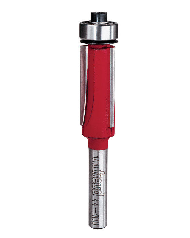 Freud-Diablo 1/2"" (Dia.) Bearing Flush Trim Bit with 1/4"" Shank (44-100)", multi
