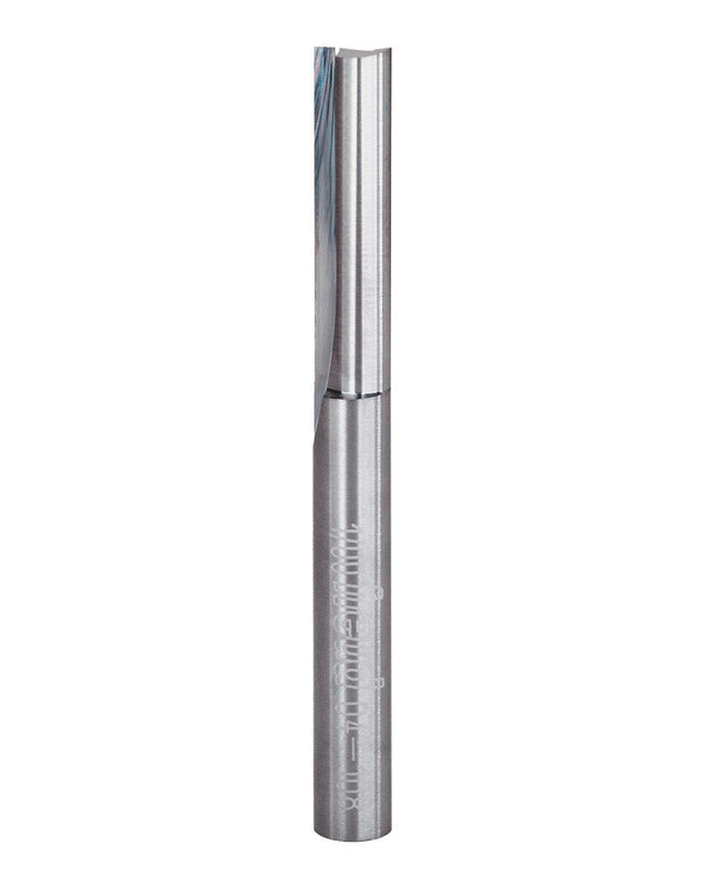 Freud 04-108: 1/4" (Dia.) Double Flute Straight Bit, Pack of 1, Perma-shield Coating Red