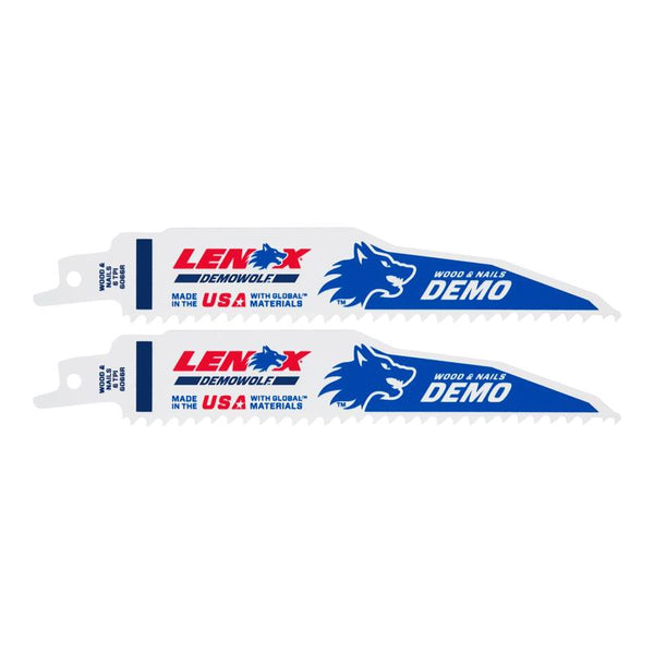 Lenox Blade Recip 6"6T Demoltn 205126066R