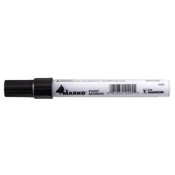 C.H. Hanson Sure-Point Black Valve Tip Paint Marker 1 pk 10295