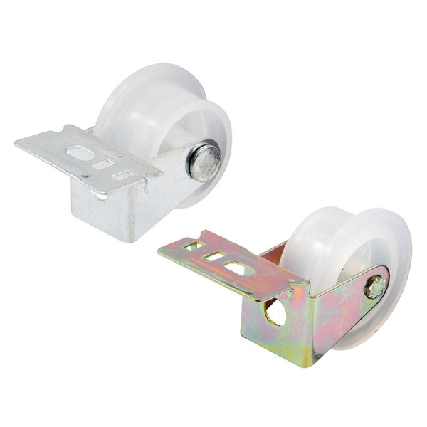 Prime-Line R 7147 Drawer Guide Assembly, 1 in Dia, Plastic/Steel, White