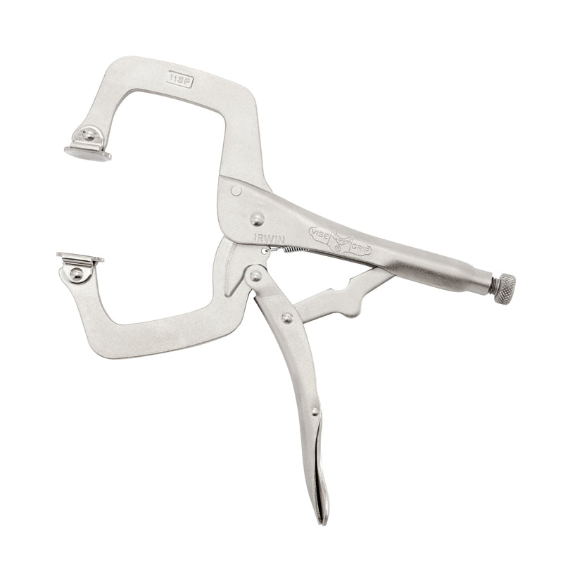 IRWIN Vise Grip 20 11" Swivel Pads Locking C Clamp