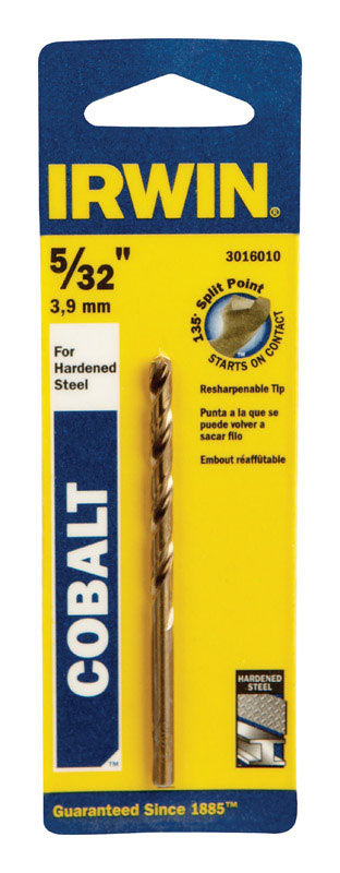 Irwin 3016010 5/32" X 3-1/8" Cobalt Drill Bit