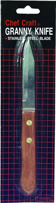 Chef Craft 20779, 1-piece Stainless Steel Granny Knife, 3 Inch Blade, 8.75 inch