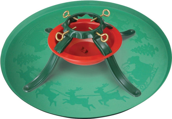 JACK-POST Floor Protection Resin Tree Stand Tray, 28.5-Inches in Diameter Xtra