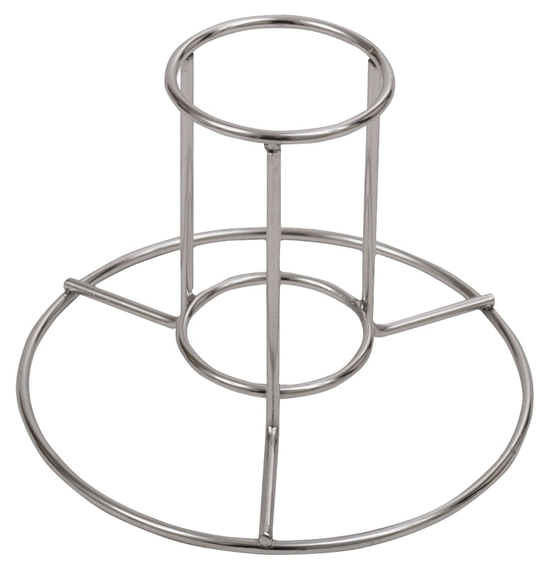 Bayou Classic 0880-CS Stainless Steel Beercan Chicken Rack, Silver