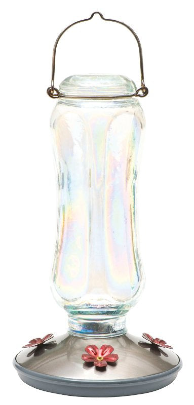 Perky-Pet 8132-2 Starglow Vintage Glass Hummingbird Feeder