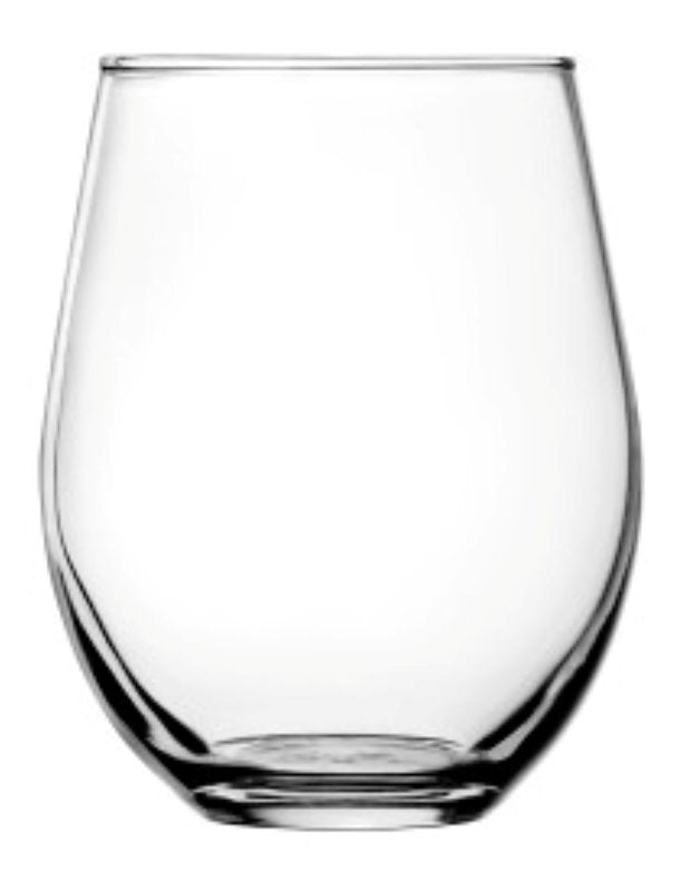 Anchor Hocking Vienna Stemless Red Wine Glasses, 20 oz (Set of 4) 95142L20