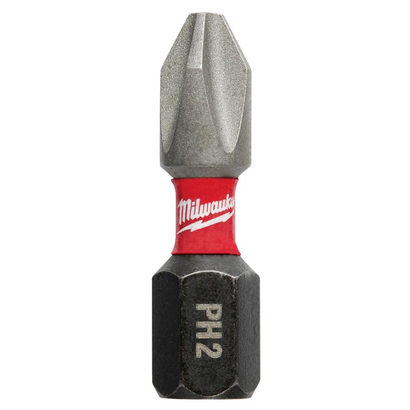 Milwaukee 48-32-4601 Shockwave Insert Bit Phillips #2, 5-Pack