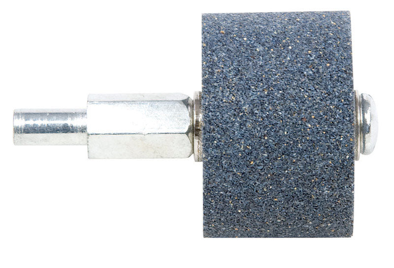 Forney 60051 Mounted Grinding Stone with 1/4-Inch Shank, Cylindrical, 1.5 x 1-Inch