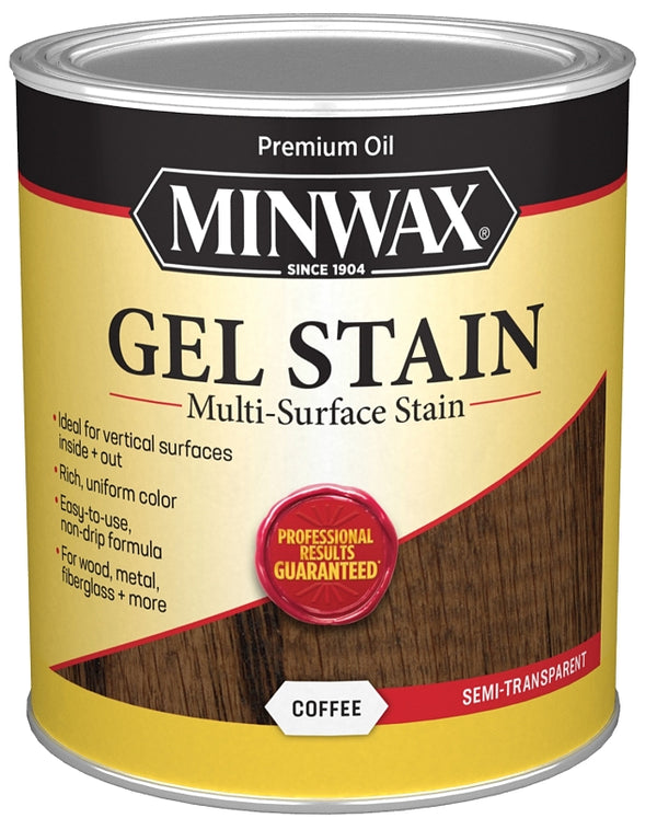 Minwax Gel Stain for Interior Wood Surfaces, Quart, Coffee 660910000