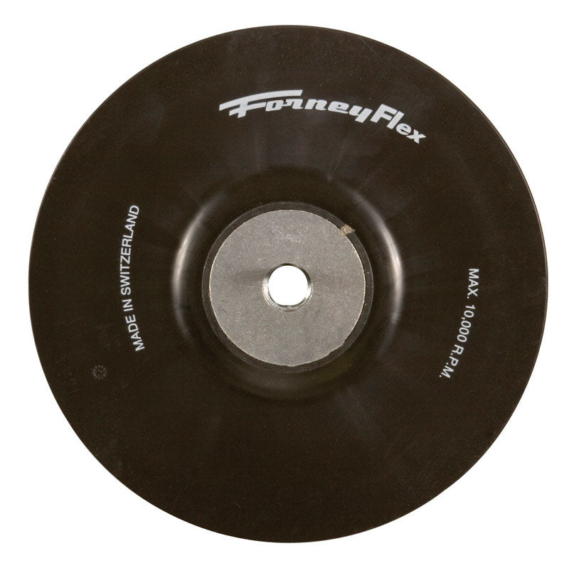 Forney 72321 Backing Pad with 5/8-Inch-11 Spindle Nut, 4-1/2-Inch
